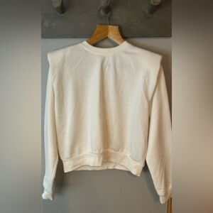 H&M sweatshirt with shoulder pads